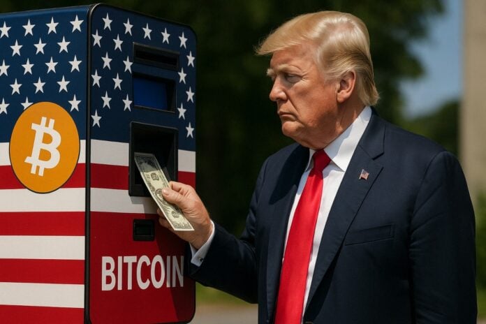 riserva crypto dazi trump