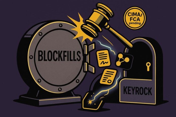 Keyrock BlockFills acquisition