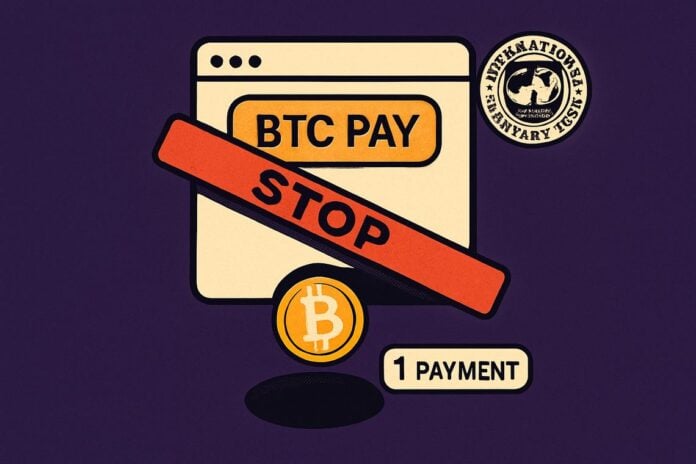 Bitcoin payments El Salvador