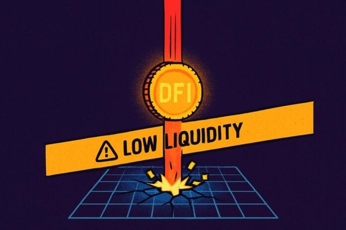 DFI price crash